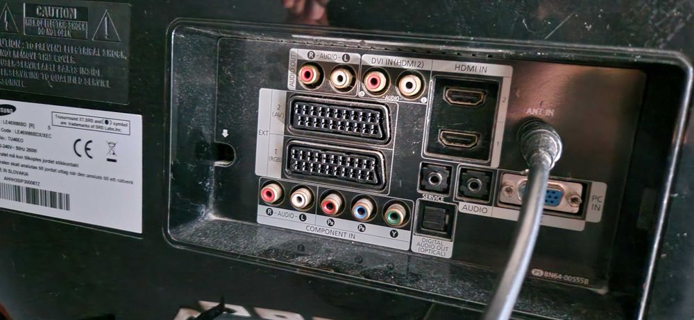 LCD Samsung 46 polegadas (avariada)