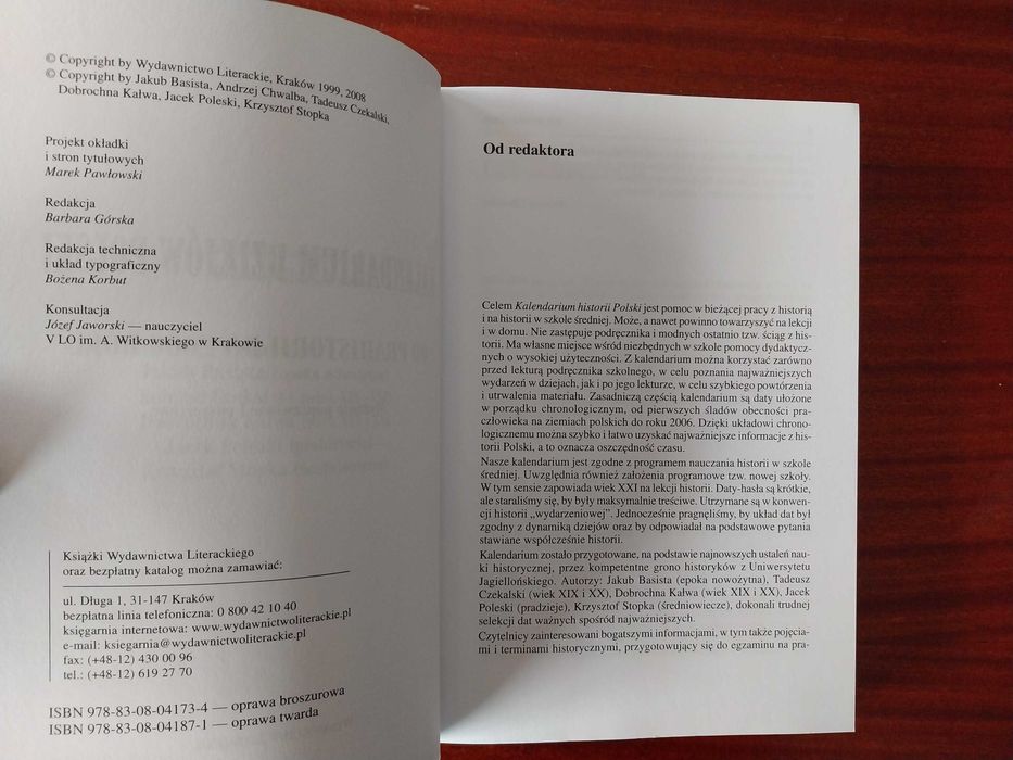 Andrzej Chwalba (red.) - Kalendarium dziejów Polski