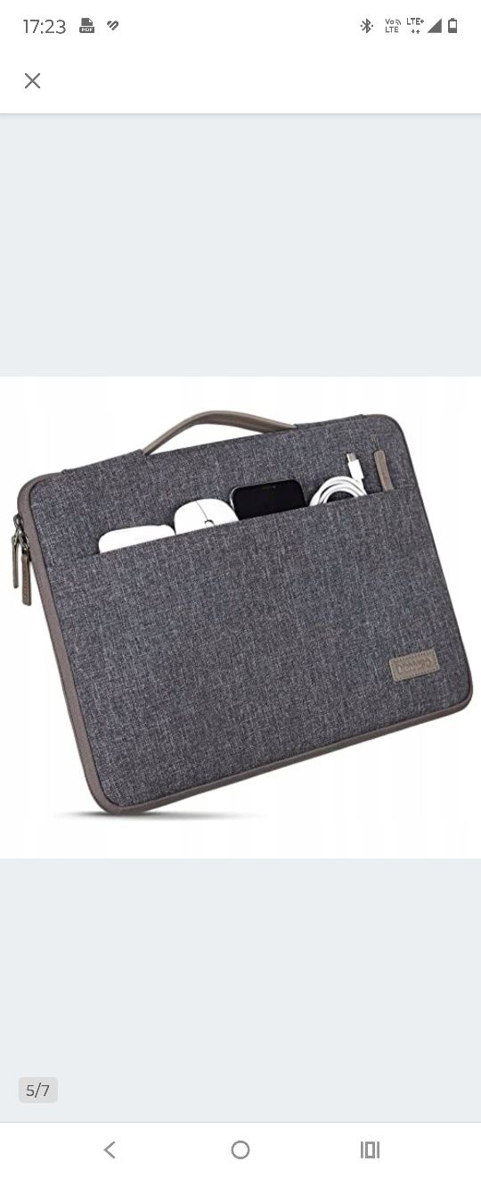 DOMISO Wodoszczelna torba na laptopa 12,5", S