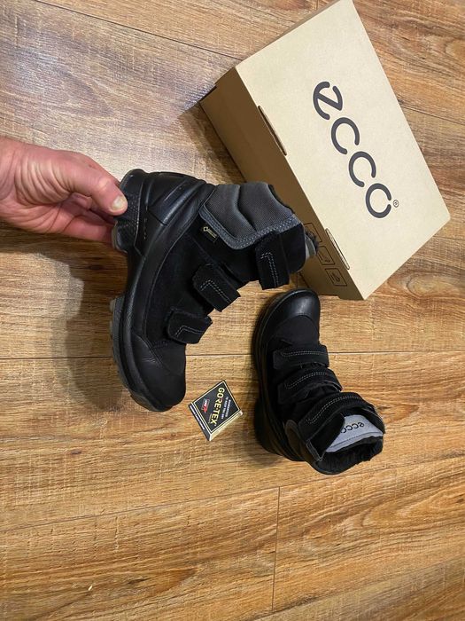 Ecco Gore-Tex ботинки зимние термо сапожки черевики детские ECCO р.33