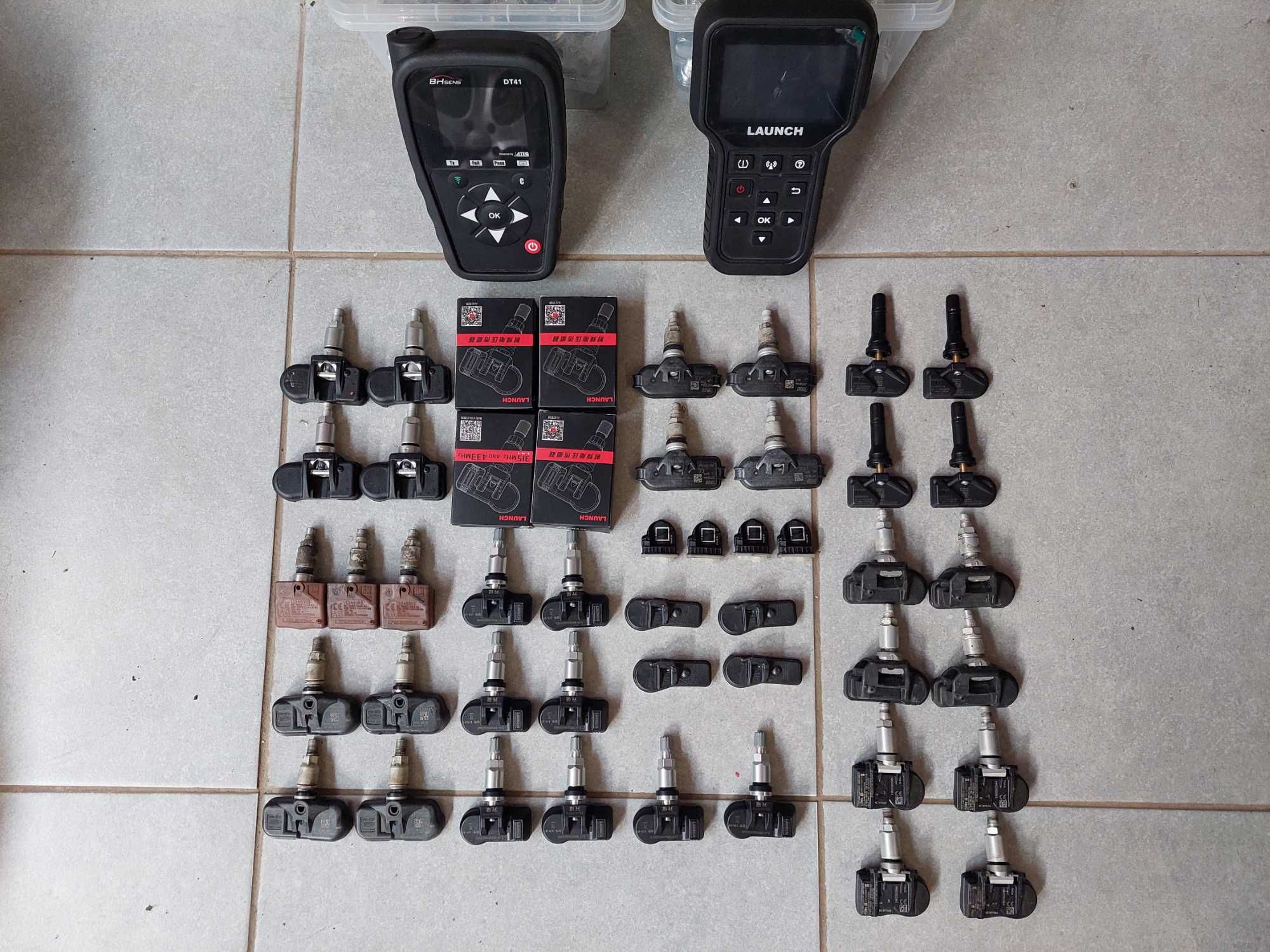 Датчики тиску шин TPMS, прошивка, клонування