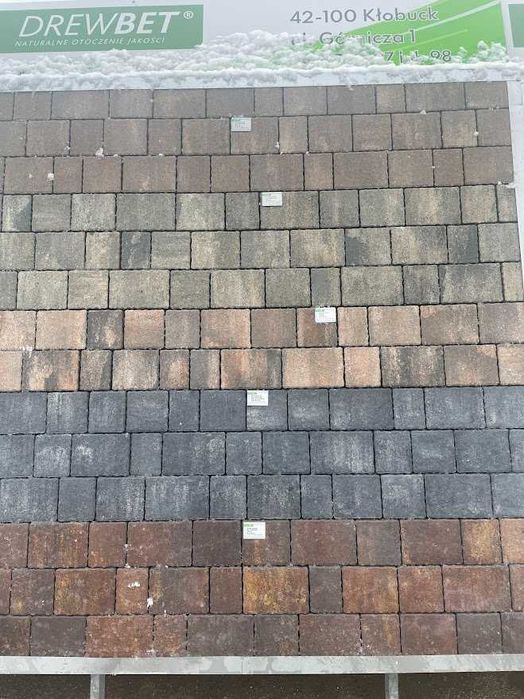 Kostka brukowa Maltańska 6 cm melanże Drewbet