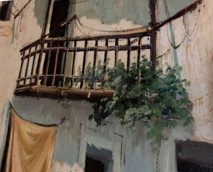 Quadro original pintor Vilety formato 80 x 58