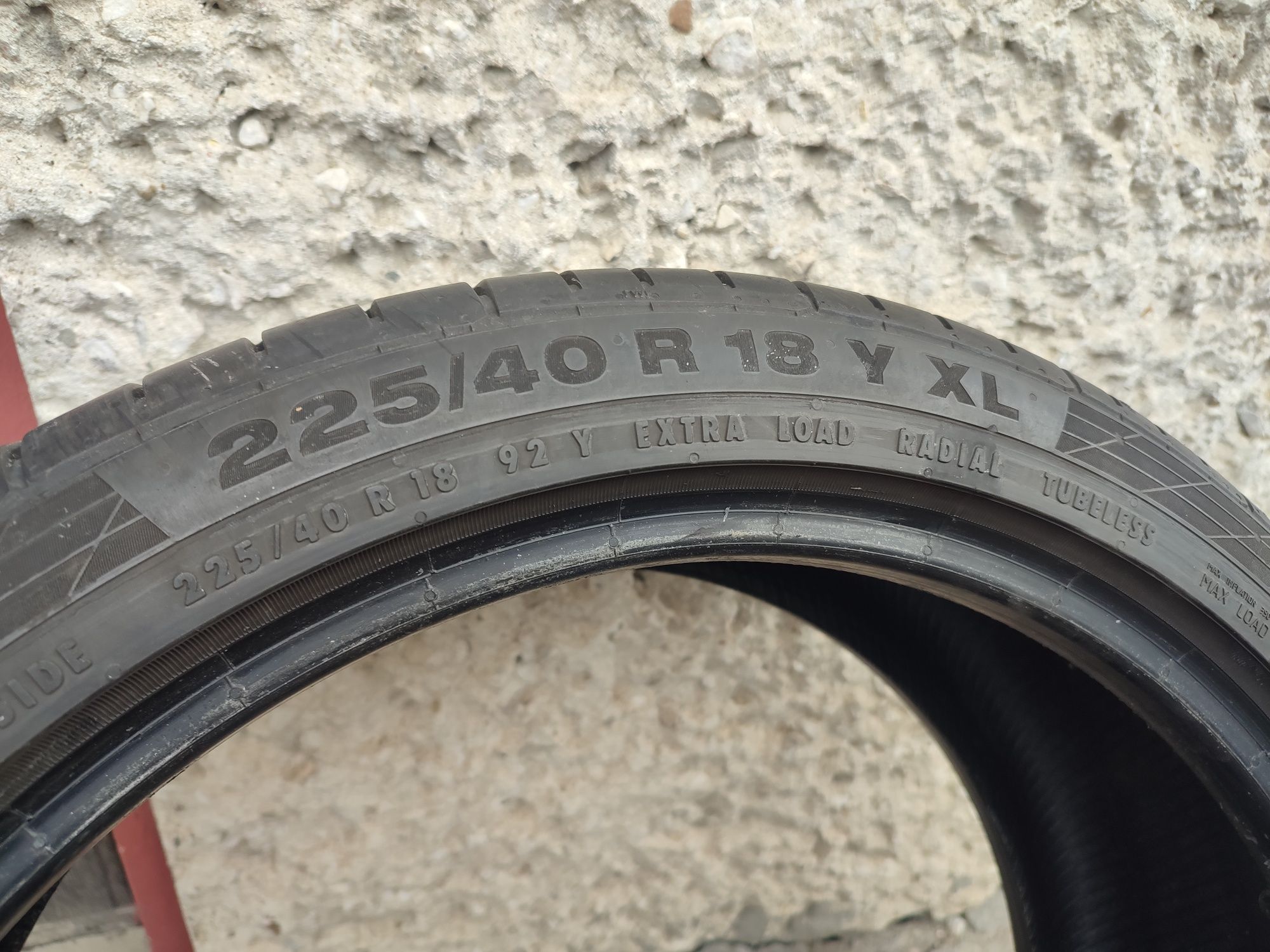 Pojedyncza opona Continental ContiSportContact5 225/40/18 92Y XL