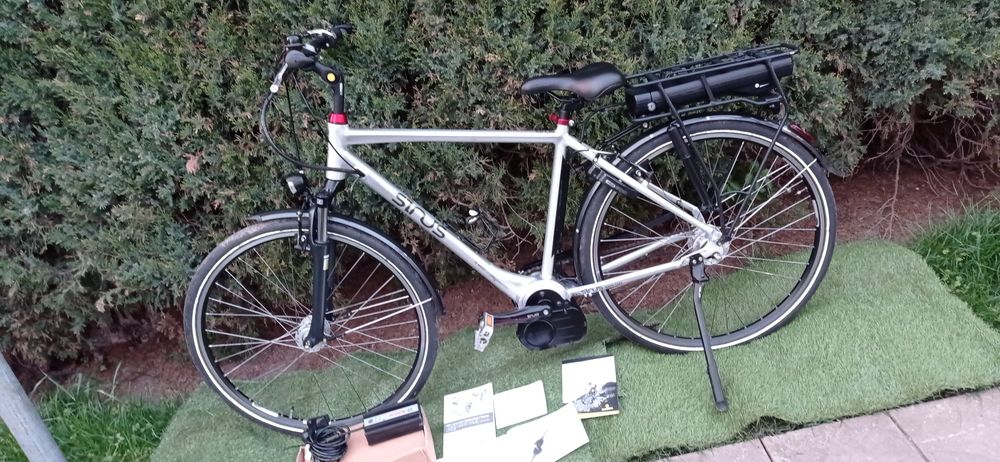 Rower elektryczny zadbany niemiecki Winora Sinus Bosch amortyzator