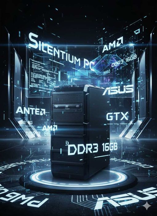 PC Wiedzmin3 AMD A10-7800\GTX 570 ASUS DDR5\Ram 16GB\SSD 120GB\1TB