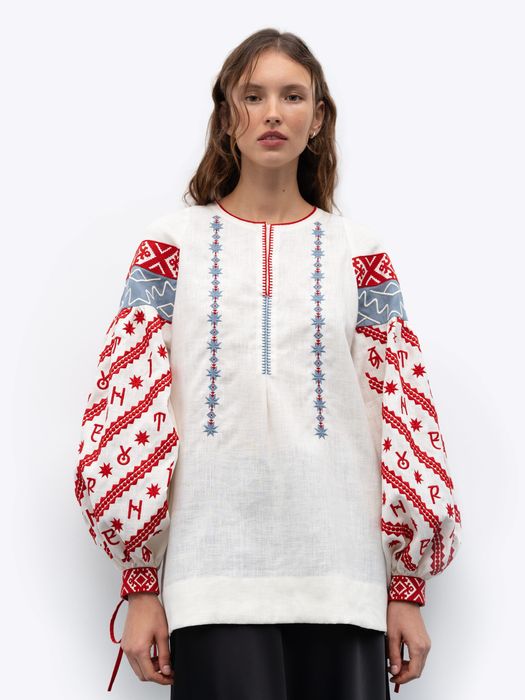 Etnodim жіноча вишита сорочка, вишиванка, вишита блуза Rutenia м - л