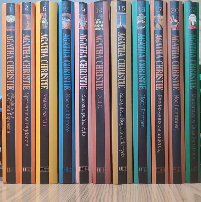 Agatha Christie - 18 tomów - Kolekcja Hachette