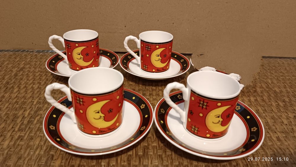 Кофейные чашки с блюдцами Villeroy & Boch, Sun, Moon and Stars