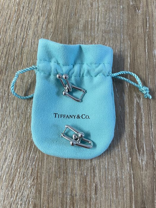 Сережки-звенья Tiffany&Сo HardWear люкс