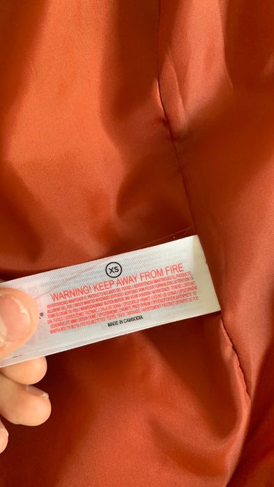 Jaqueta colete vermelha