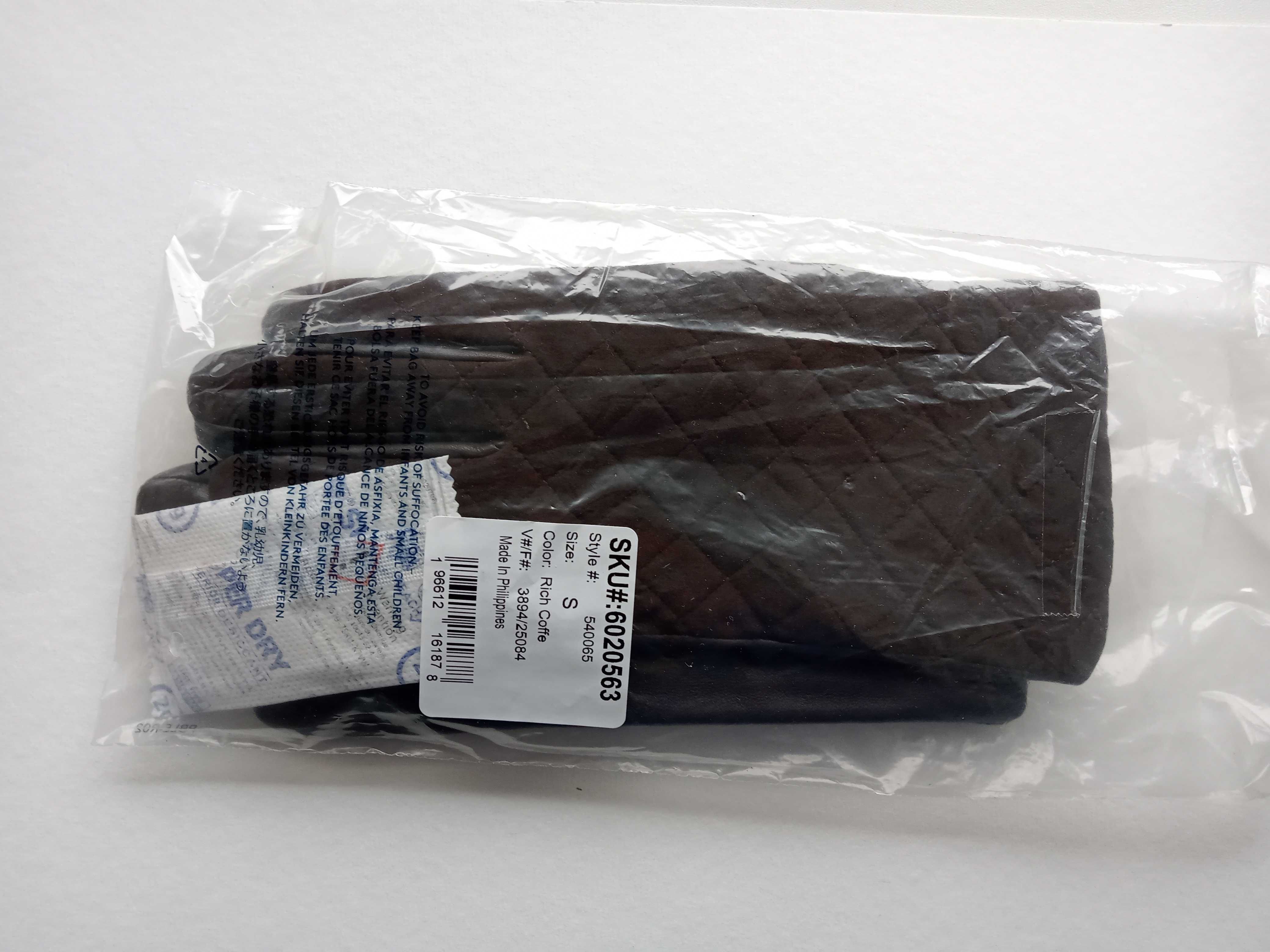 Перчатки Кожа Замша S Lands’ End EZ Touch Screen Quilted Suede Gloves