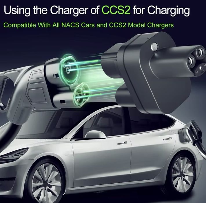 Адаптер перехідник Guwieyg ССS2 до Tesla Тесла