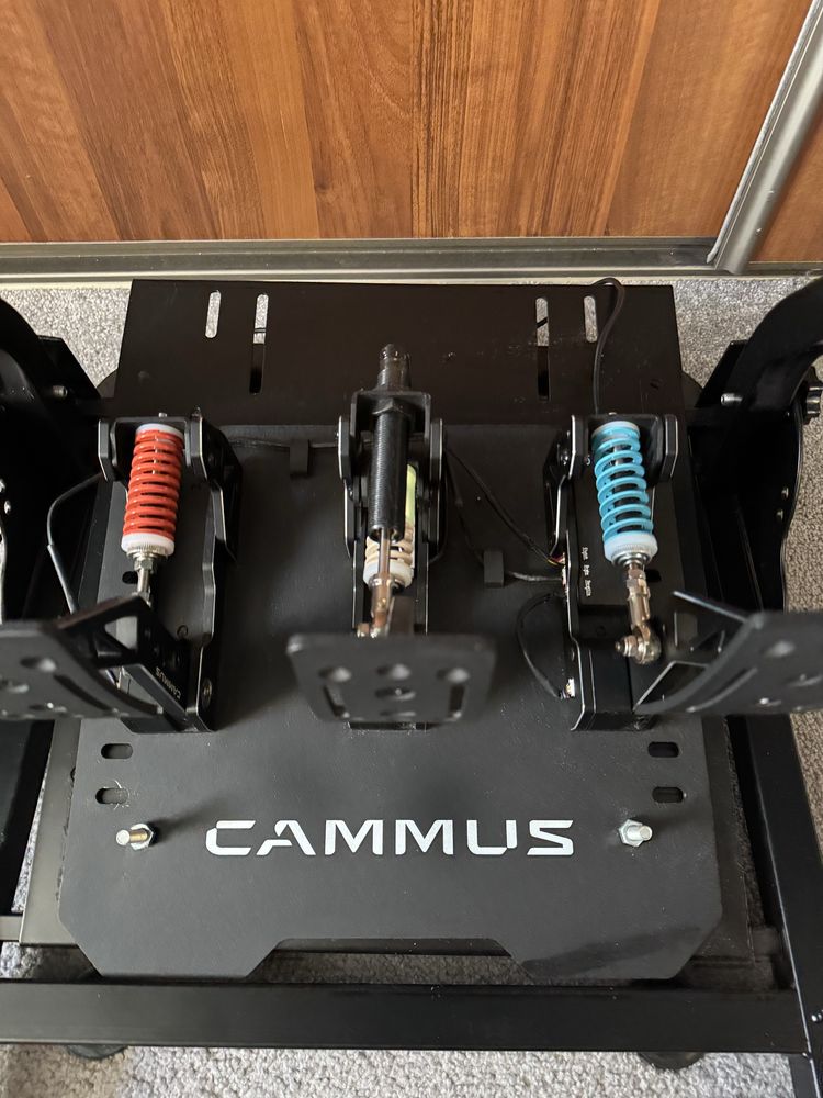 Zestaw gamingowy wyscigowy, sim racing setup, cammus c5, lc100, kierow