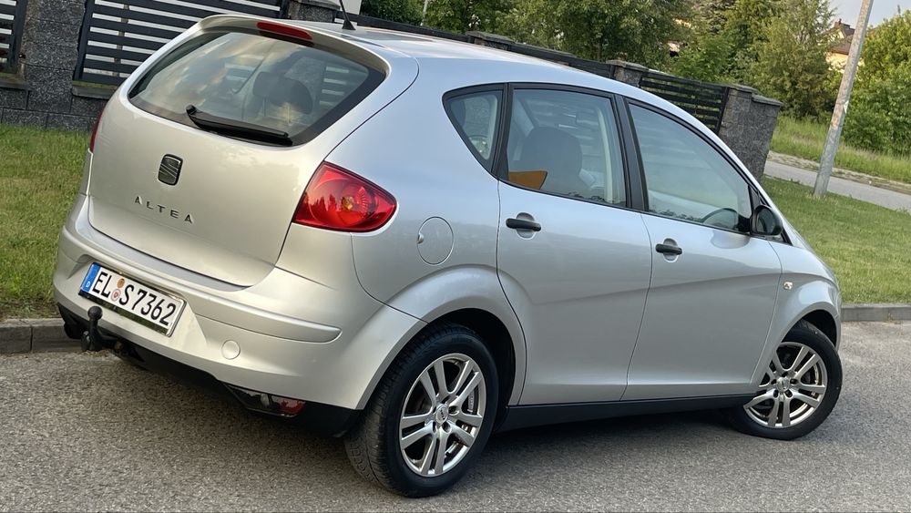 SEAT ALTEA 1.6 Mpi 05r Alu Klima Hak Elektryka OPŁACONY z Niemiec