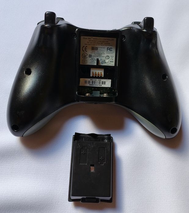 Bezprzewodowy oryginalny czarny pad kontroler Xbox 360, 100% sprawny