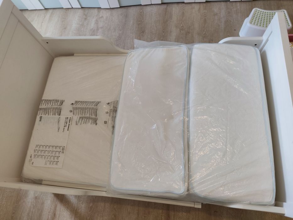 Cama Sundvik IKEA+ colchão extensível