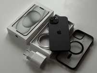 iPhone 15 Black 128GB na GWARANCJI 94% bat. w pełni oryginalny +zestaw