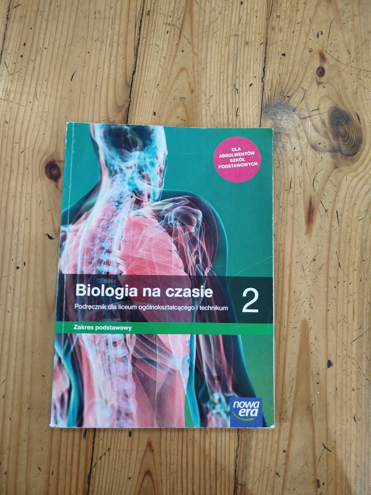 Podręcznik Biologia na czasie, zakres podstawowy liceum i technikum kl