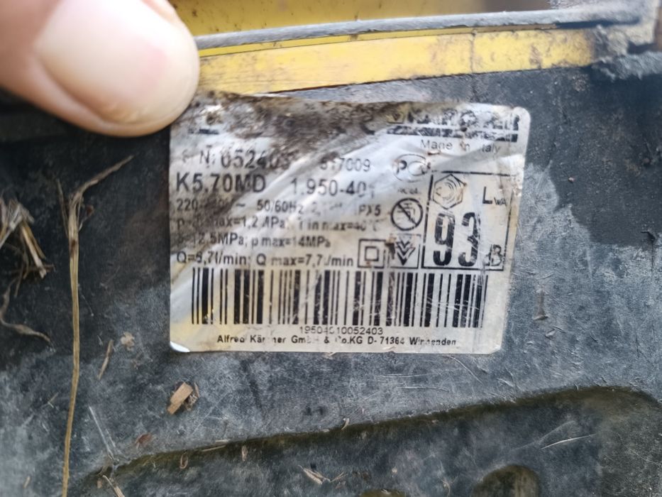 Myjka Karcher K.5.04, K5.7, K 2 i Stanley