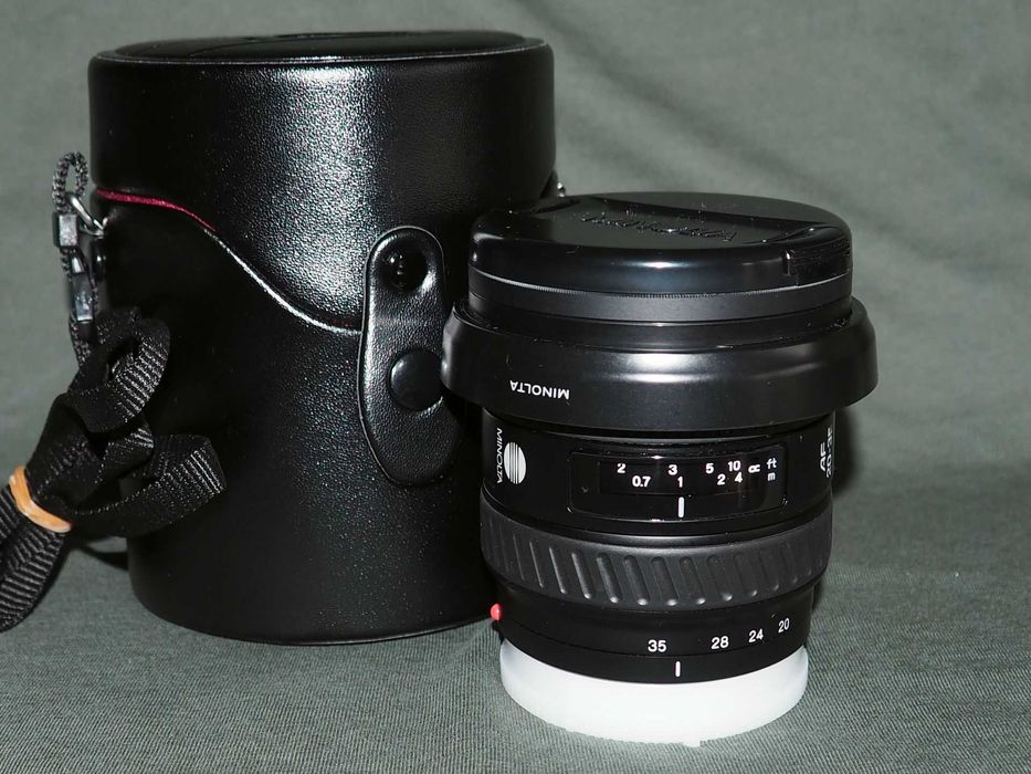 Obiektyw Minolta AF ZOOM 20-35mm f3.5-4.5.
