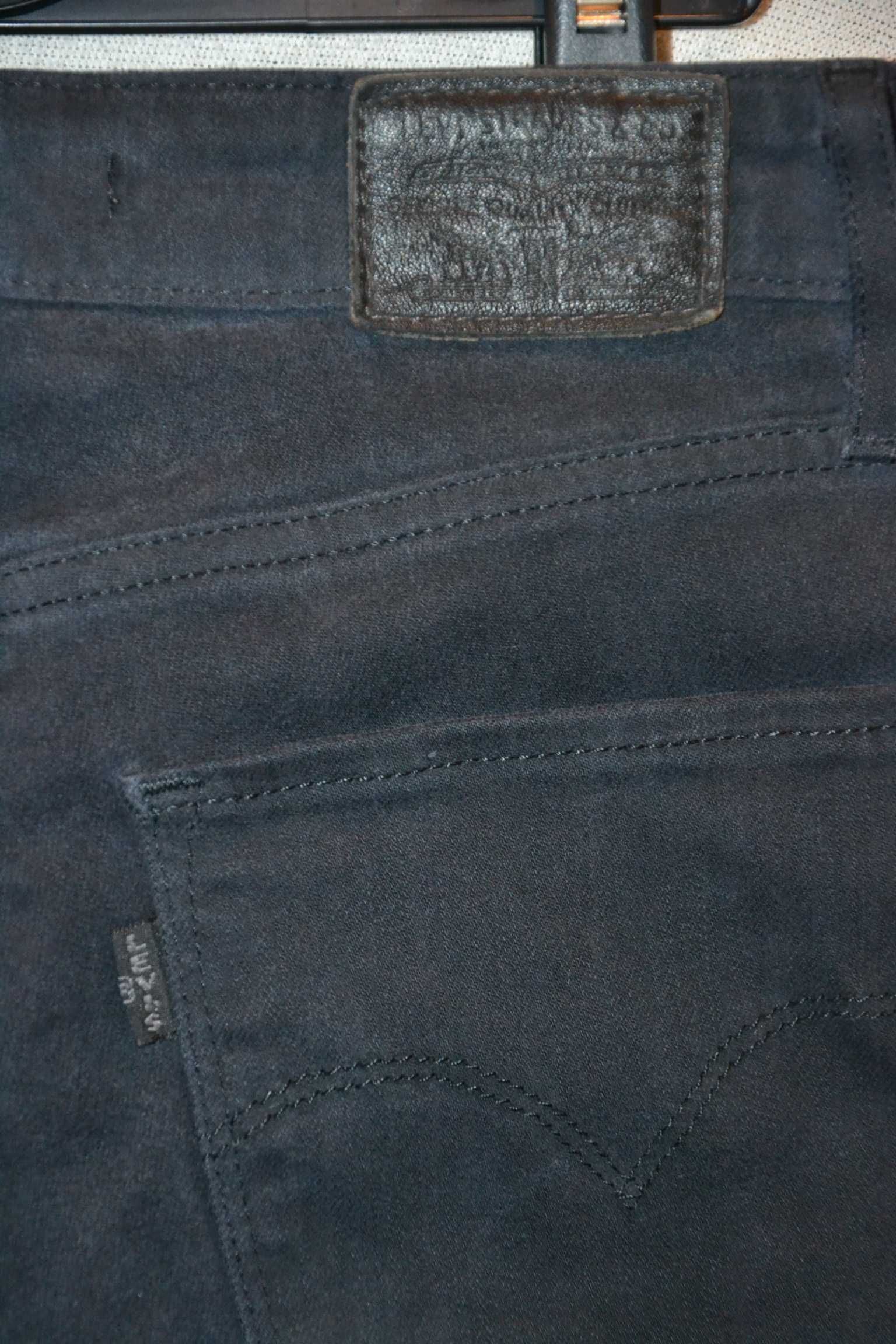 LEVIS 721 High Rise Skinny Jeans Spodnie Damskie W26 L32 Super Stan
