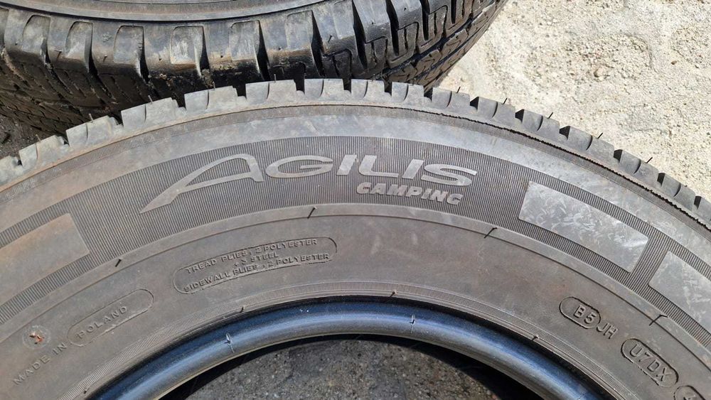Komplet opon Michelin Agilis Camping 225/75 R16 16C letnie 4szt bus