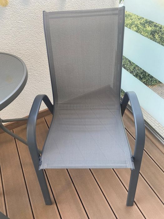 Stolik i 2 krzesła na balkon, ogród
