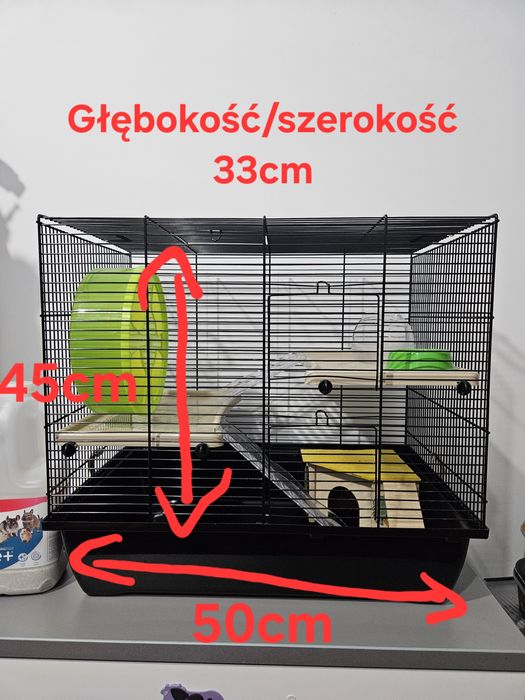 Klatka dla gryzonia (po chomiku)