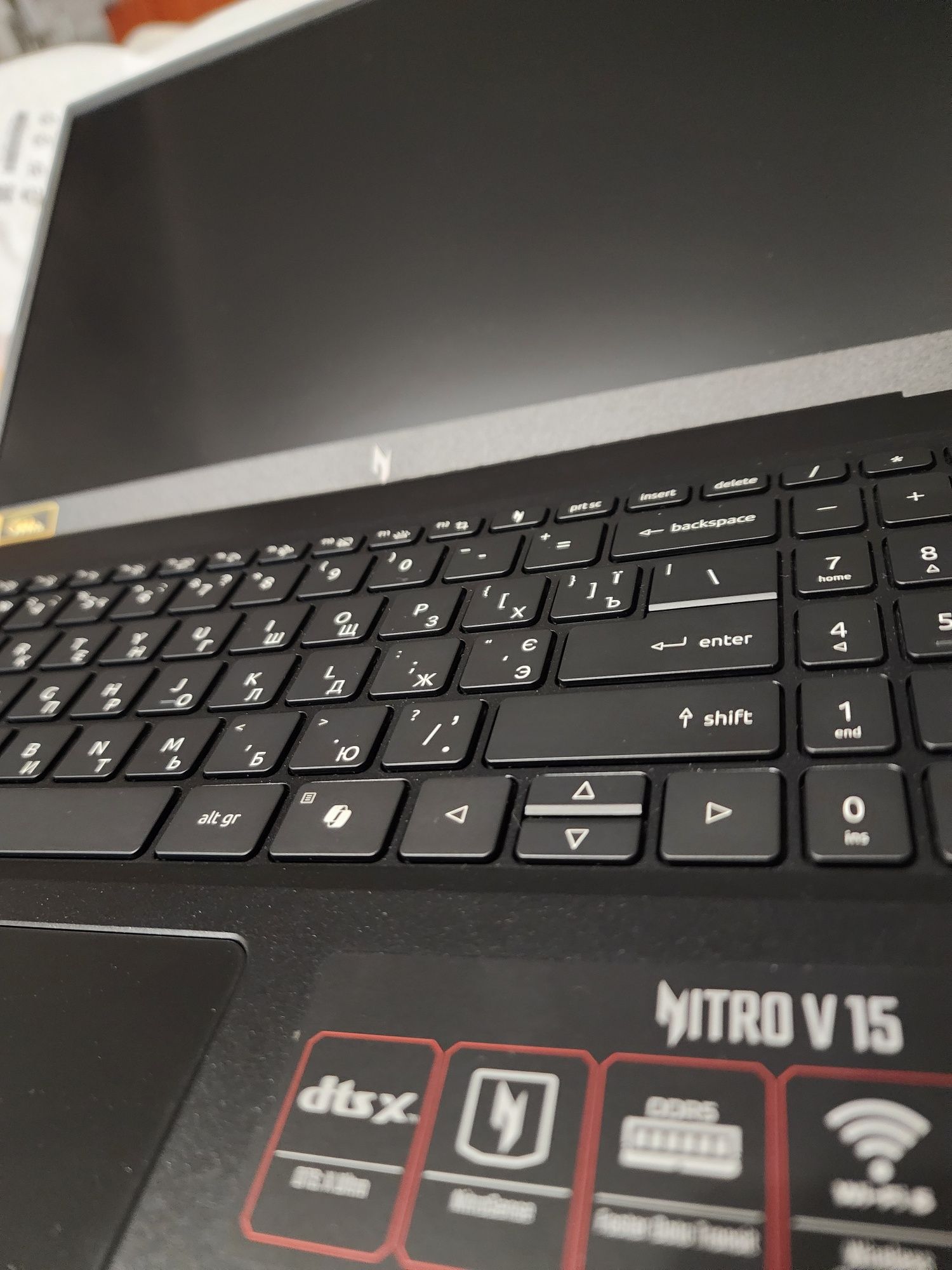 Acer nitro v15 rtx 4050 как новый