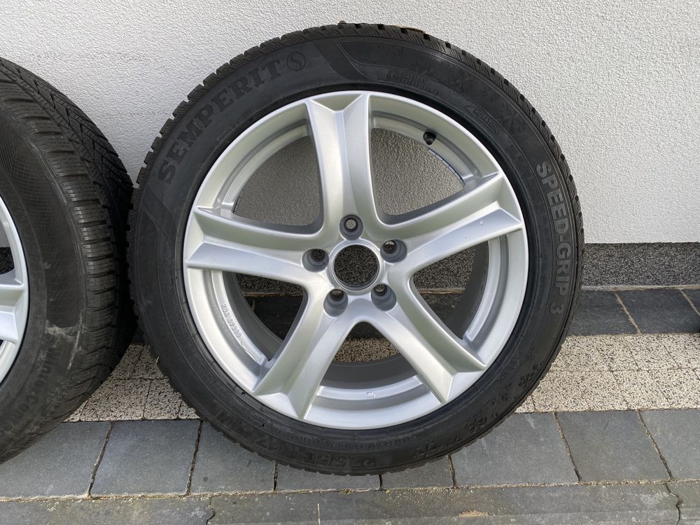 Koła zimowe AUDI A4 5x112 225/50/R17 SEMPERIT 8.2mm DOT 2818