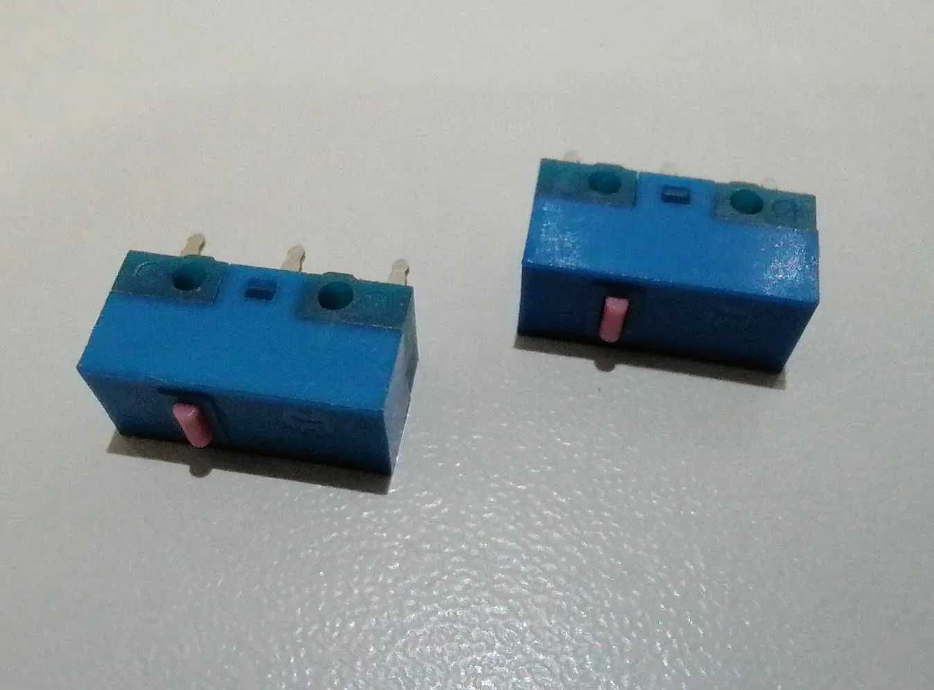 Микрики Huano Blue Shell Pink Dot 2шт