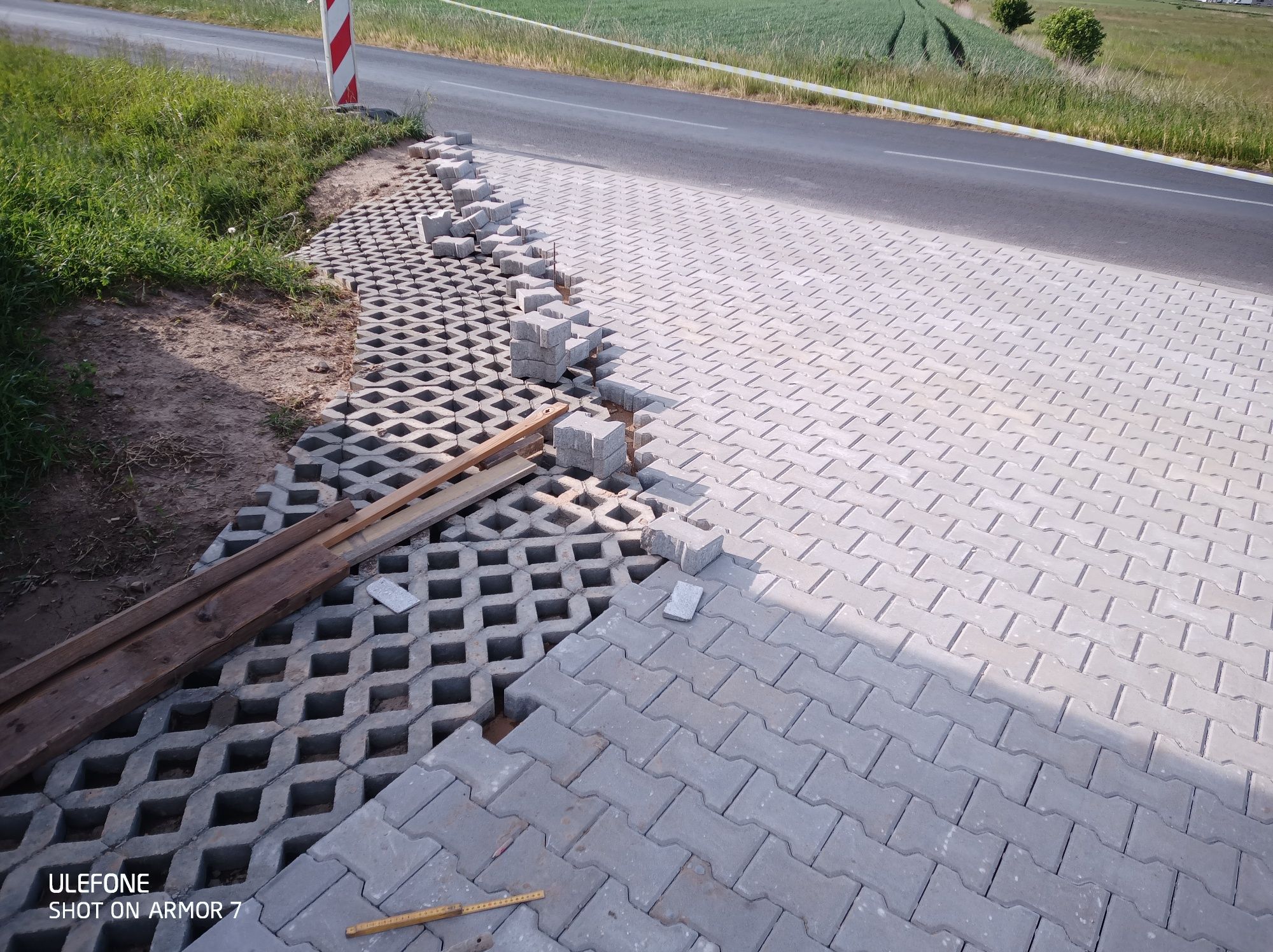 Kostka brukowa behaton domino 8cm NOWA kość TRANSPORT z rozładunkiem