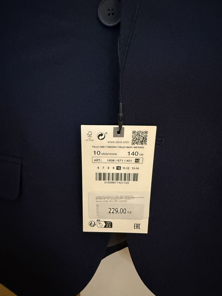 Zara marynarka 140