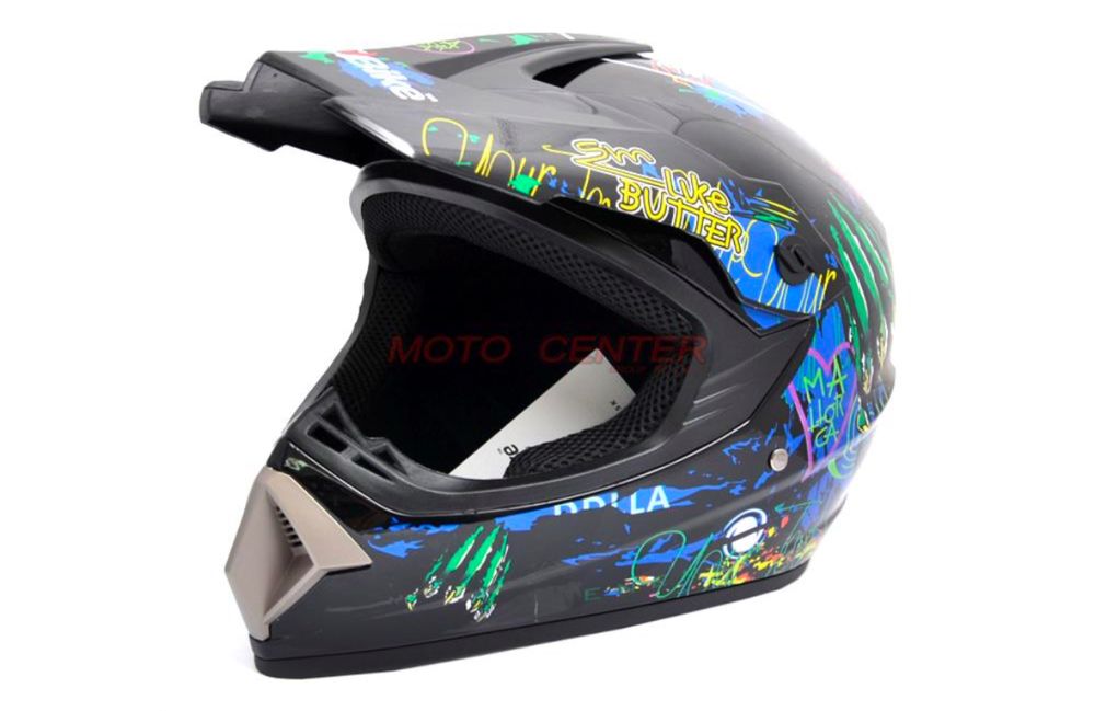 Kask full face na hulajnogę elektryczna twarzowy szczekowy