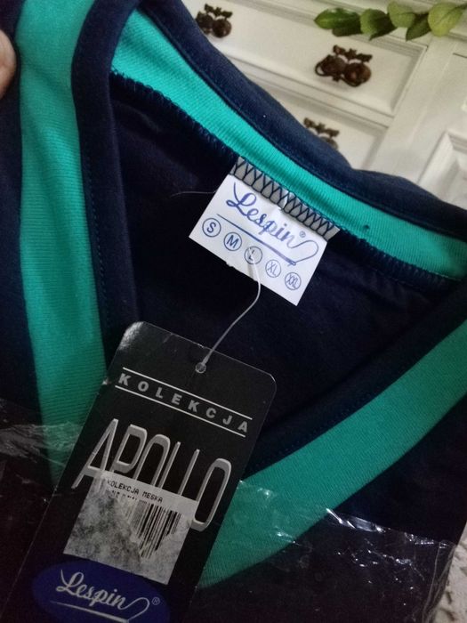 NOWA bawełniana piżama męska L nocna odzież do spania