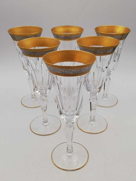 Conjunto de Copos em Cristal