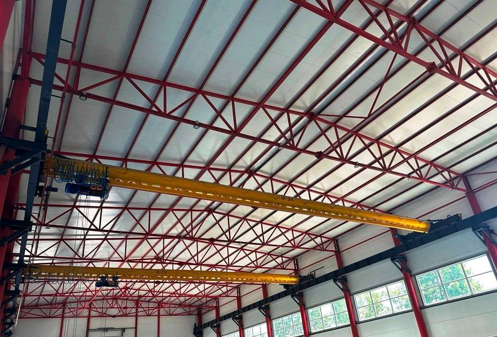 Кран мостовий однобалковий опорний 5т проліт 16,5м / кран балка опорна