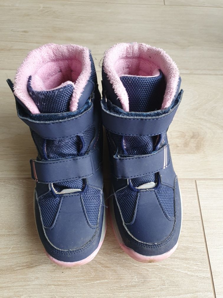 Buty zimowe śniegowce r.32 dł.wkładki ok. 21,5cm