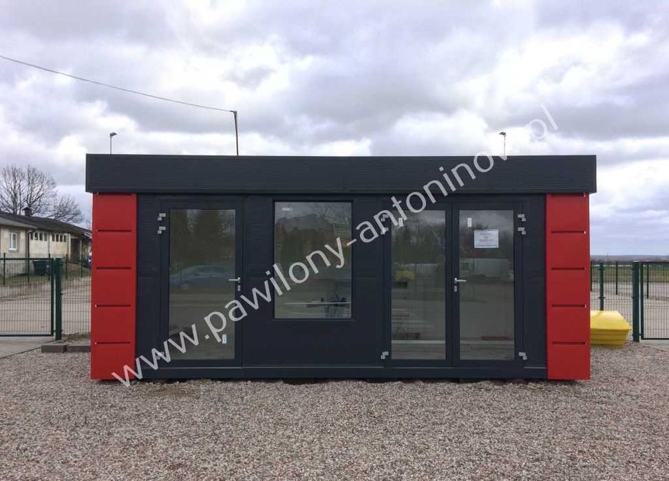 NOWY Pawilon Handlowy Kontener Biurowy Gastronomiczny Komis #PRODUCENT