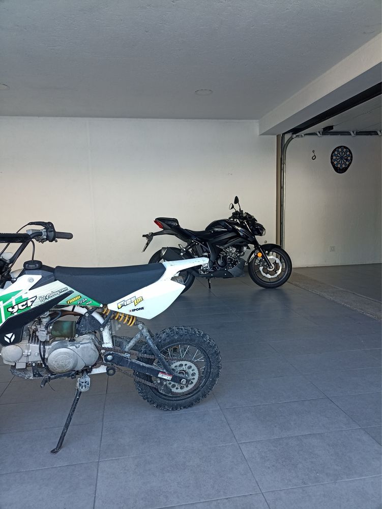 Pit Bike 125cc 2023 com oferta de capacete e óculos