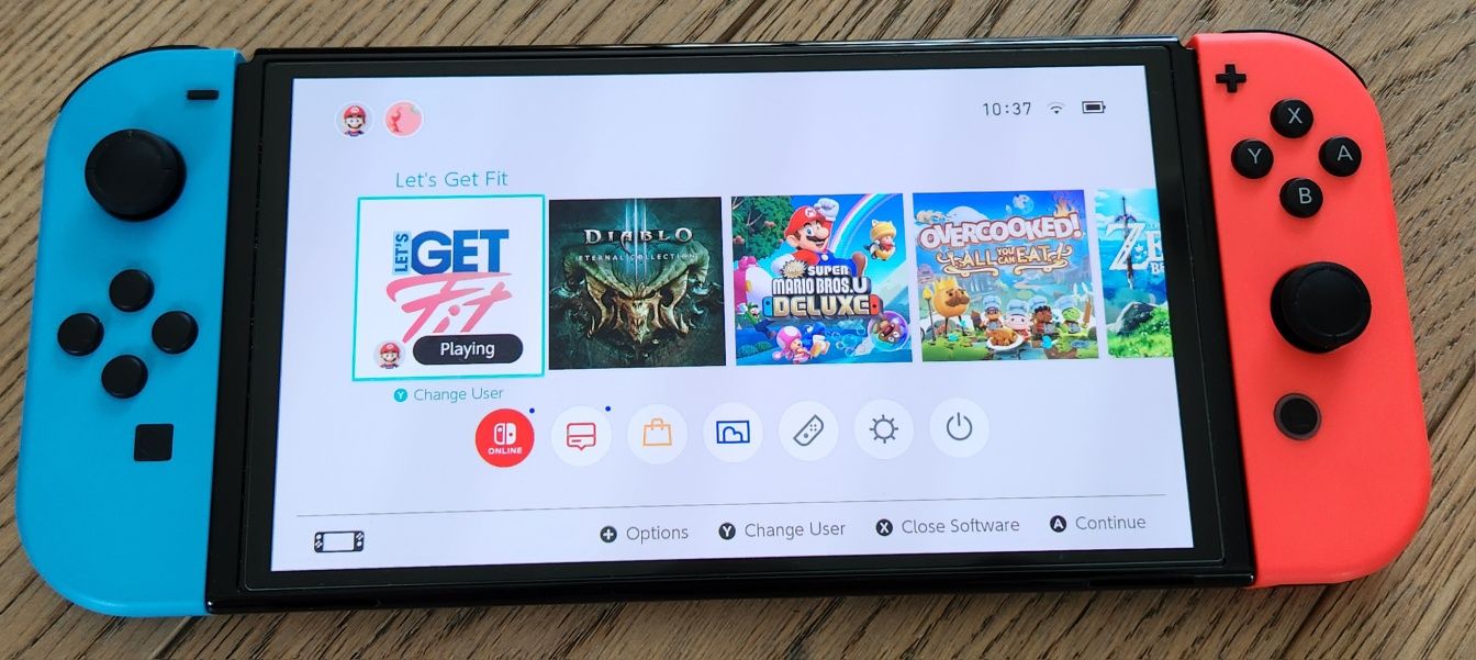 Zestaw Ninendo Switch Oled + Kontroler Nintendo Switch Pro + gratisy