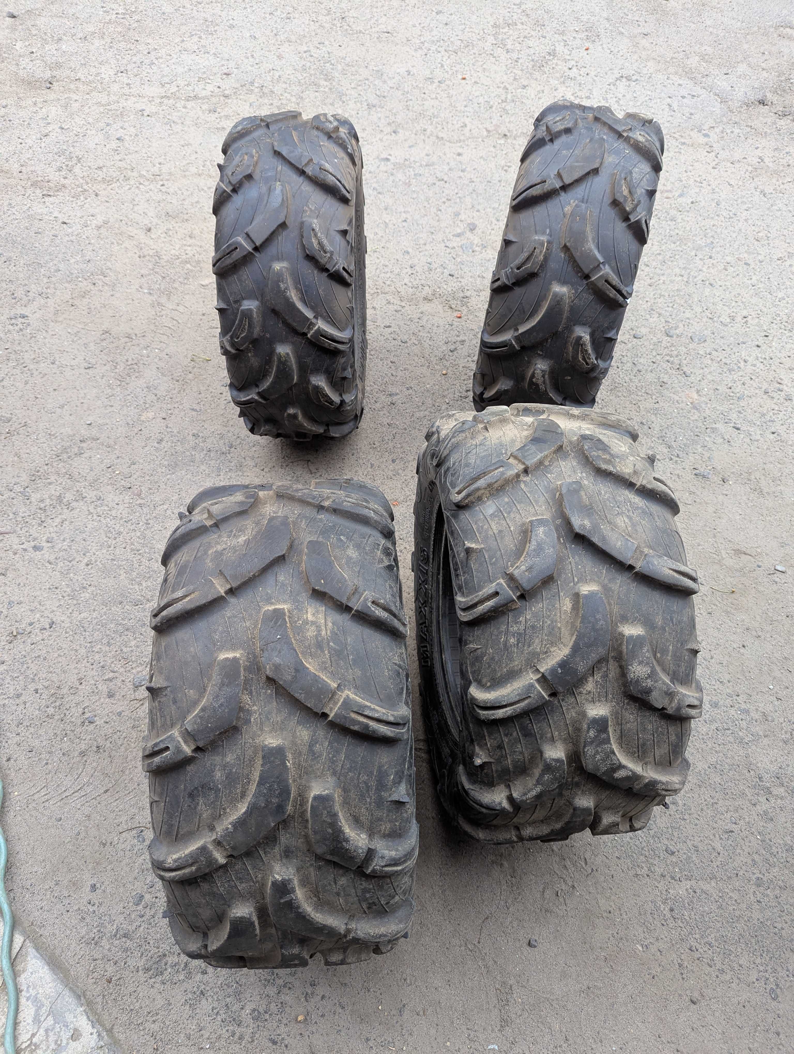 Шини квадроцикл, диски залізні 4x110, ATV, UTV, 27x11-14, 26х9-12