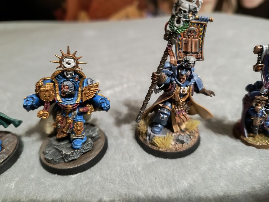 Warhammer 40k zestaw bohaterów 6 modeli marneus Calgar tigurius uriel