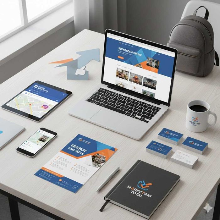 Digitalize Seu Negócio: Sites, Redes Sociais, Marketing