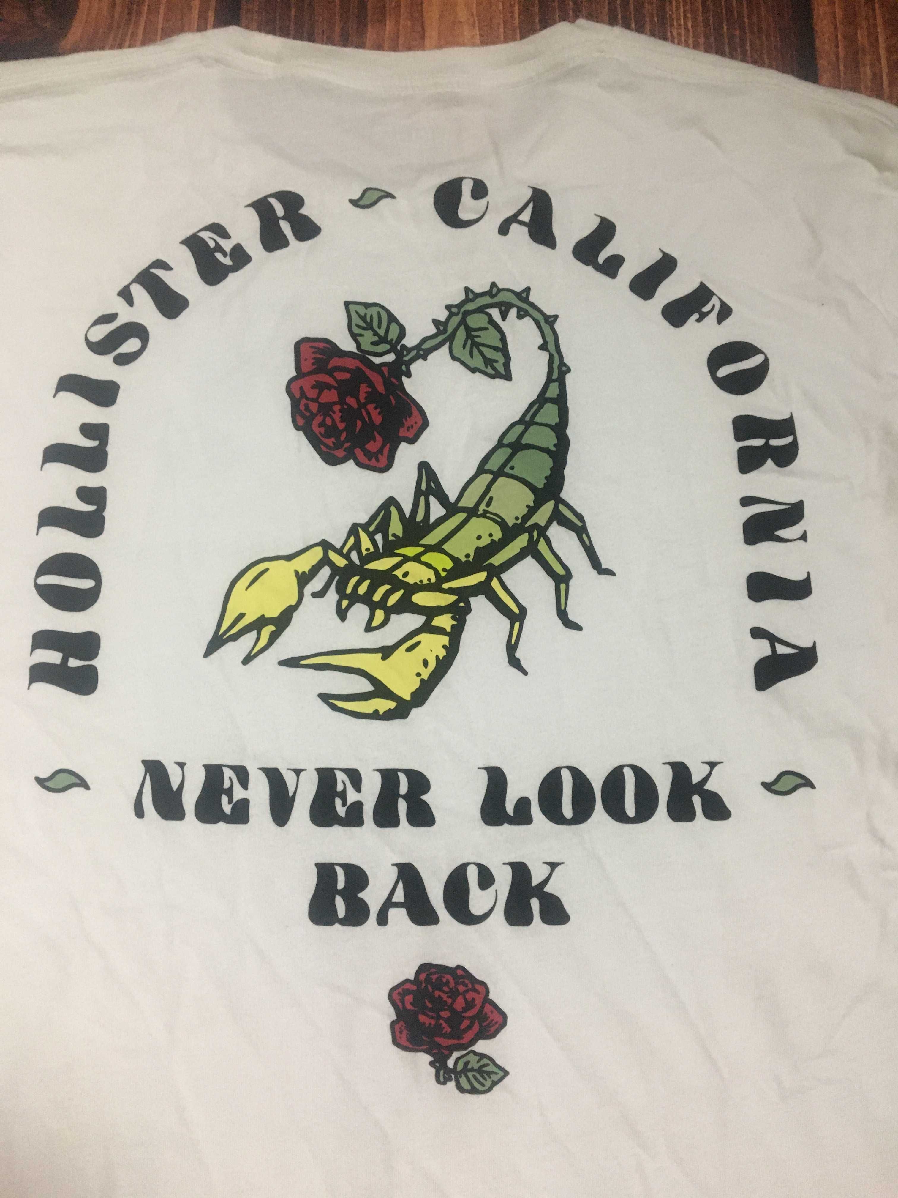 HOLLISTER r.S oryginalna koszulka longsleeve męska stan BDB