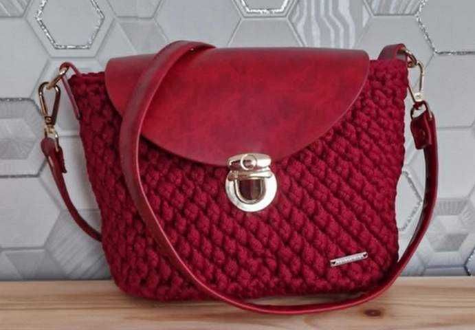 Torebka Hand MADE Szydełko