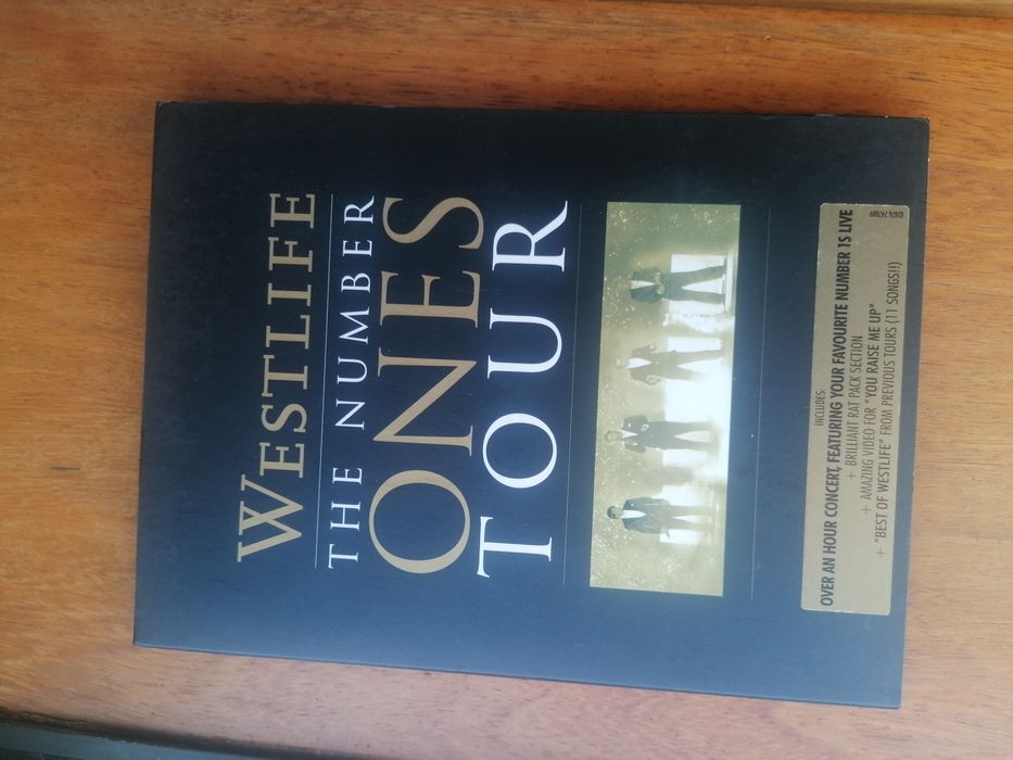DVD Westlife "The Number Ones Tour"