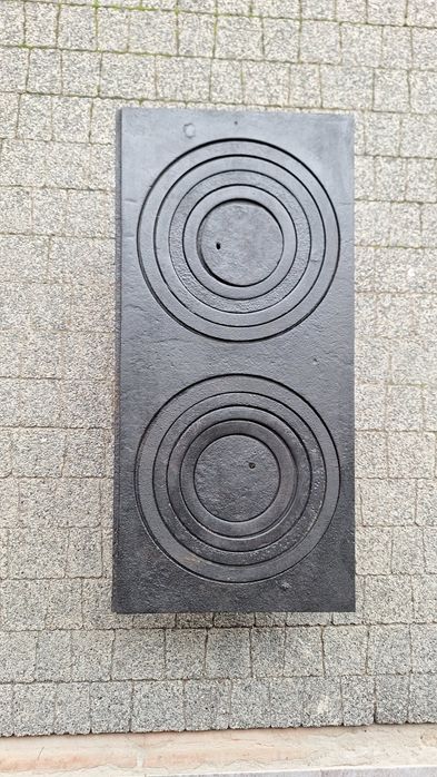 płyta piecowa żeliwna z fajerkami