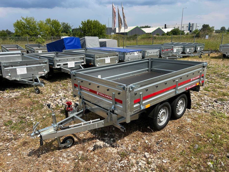 Przyczepa kiper 750DMC Temared 255x153 wywrot dostawa cała Polska